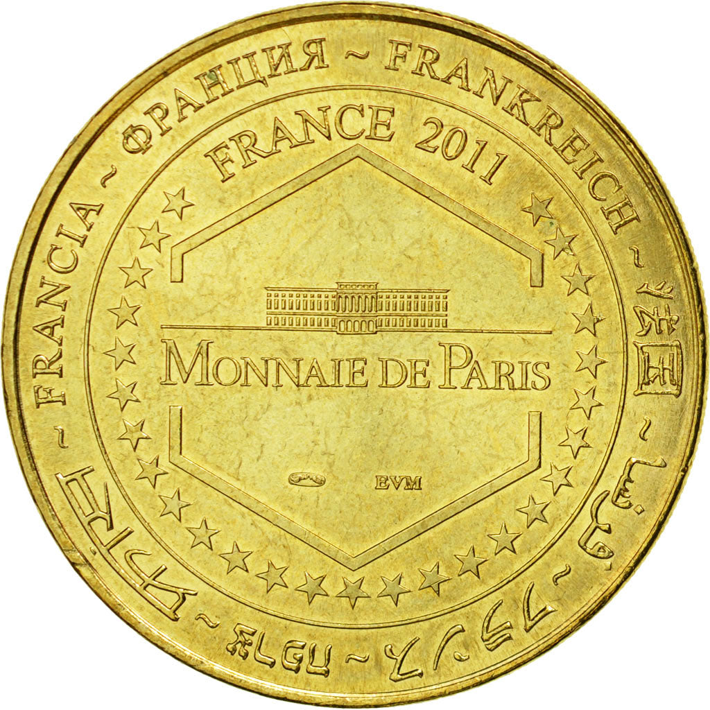 France, Token, Touristic token, Mulhouse - Cité du Train n°1, 2011, MDP