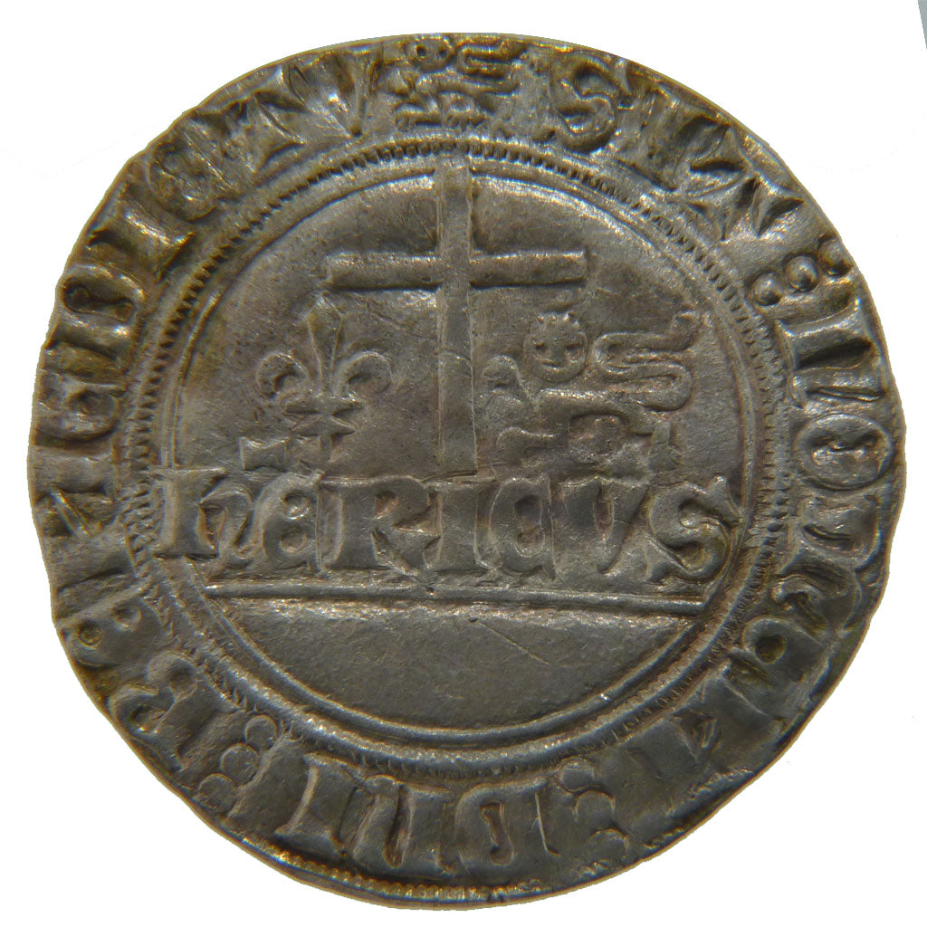 FRANCE, Blanc aux Écus, Rouen, AU(55-58), Silver, 3.10