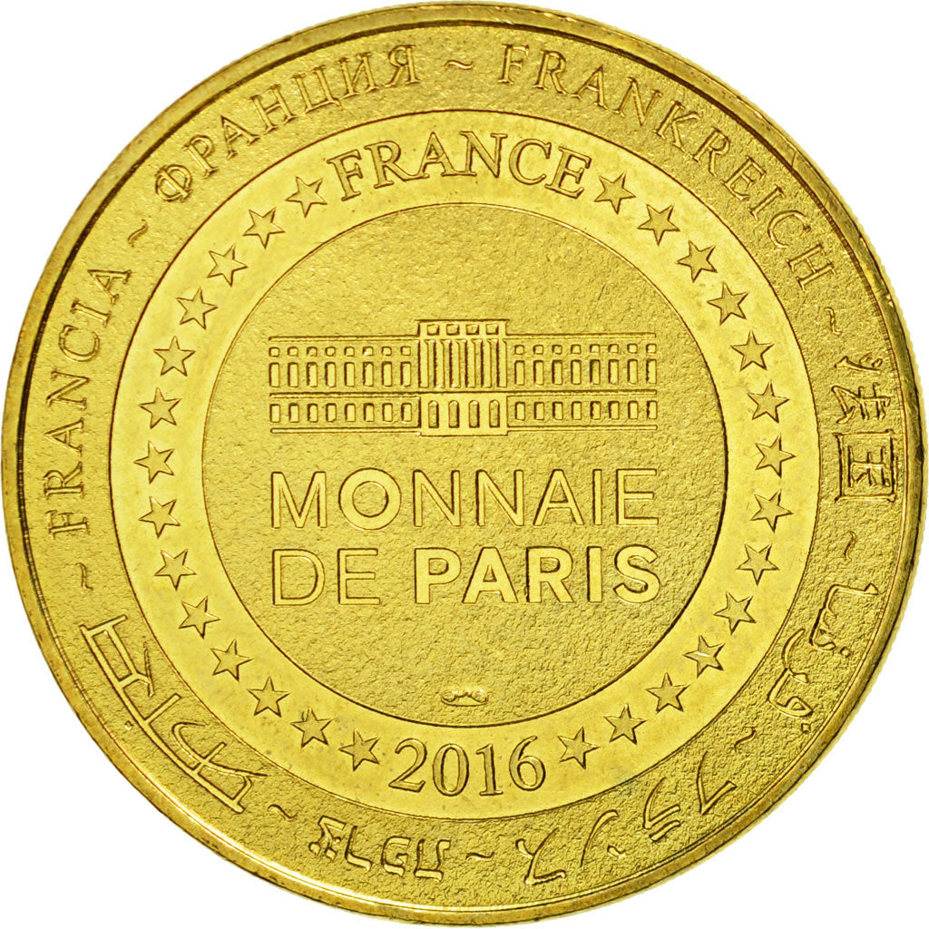 Francia, Token, Touristic token, Strasbourg - Le vaisseau n°7, 2016, MDP, BB