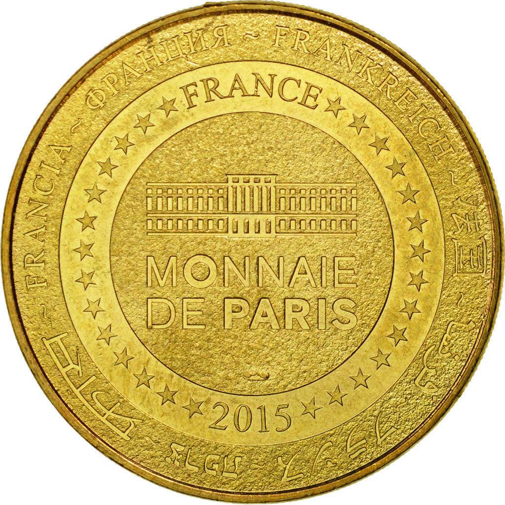 Francia, Token, Touristic token, Strasbourg - Cathédrale n° 6, 2015, MDP, BB