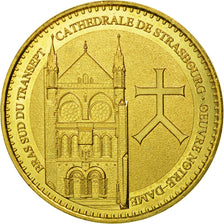 France, Jeton, Jeton Touristique, Strasbourg - Cathédrale n° 3 - Bras sud du
