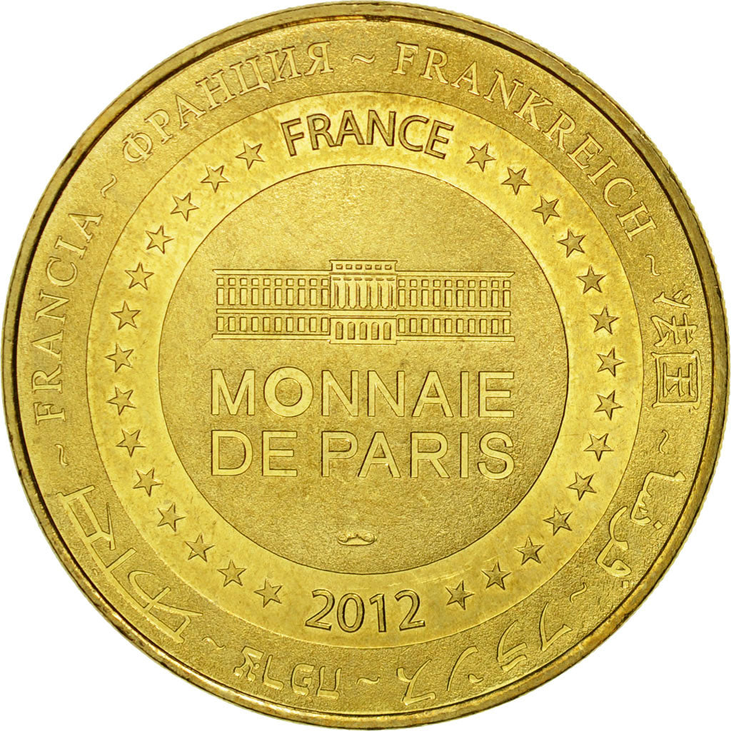 France, Jeton, Jeton Touristique, Kintzheim -  Montagne des Singes n°8, 2012