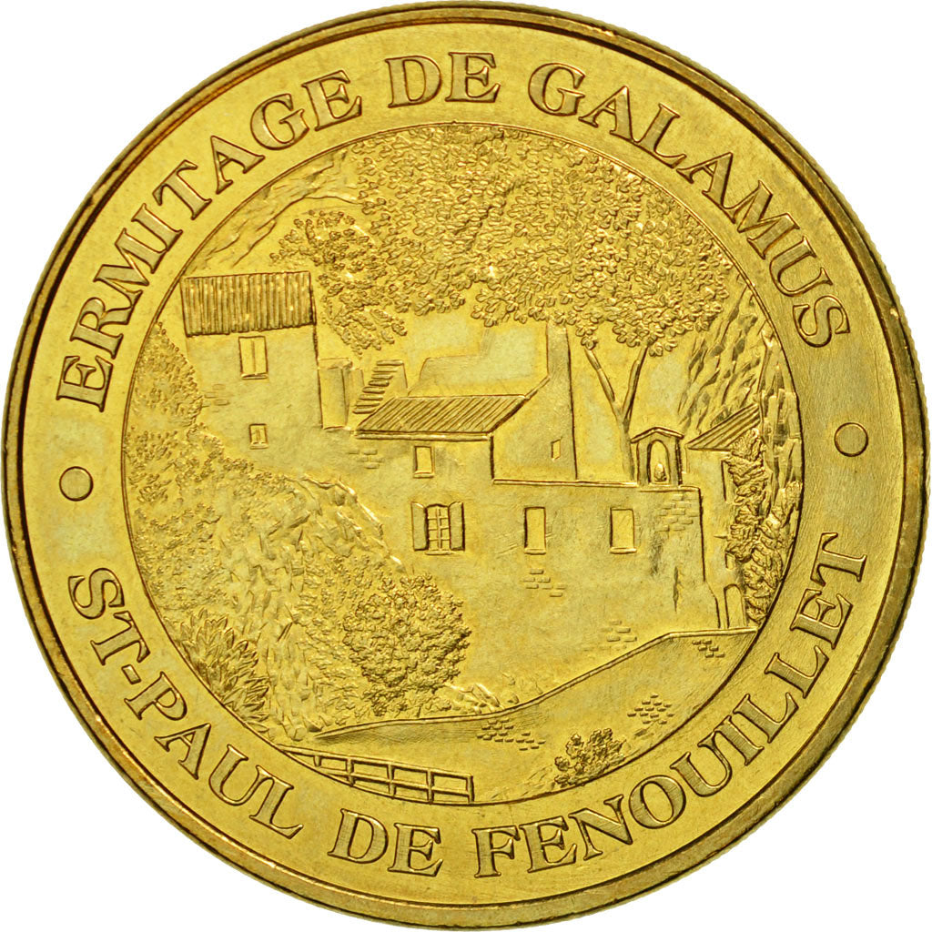 Francia, Token, Touristic token, Saint-Paul de Fenouillet - Ermitage de Galamus