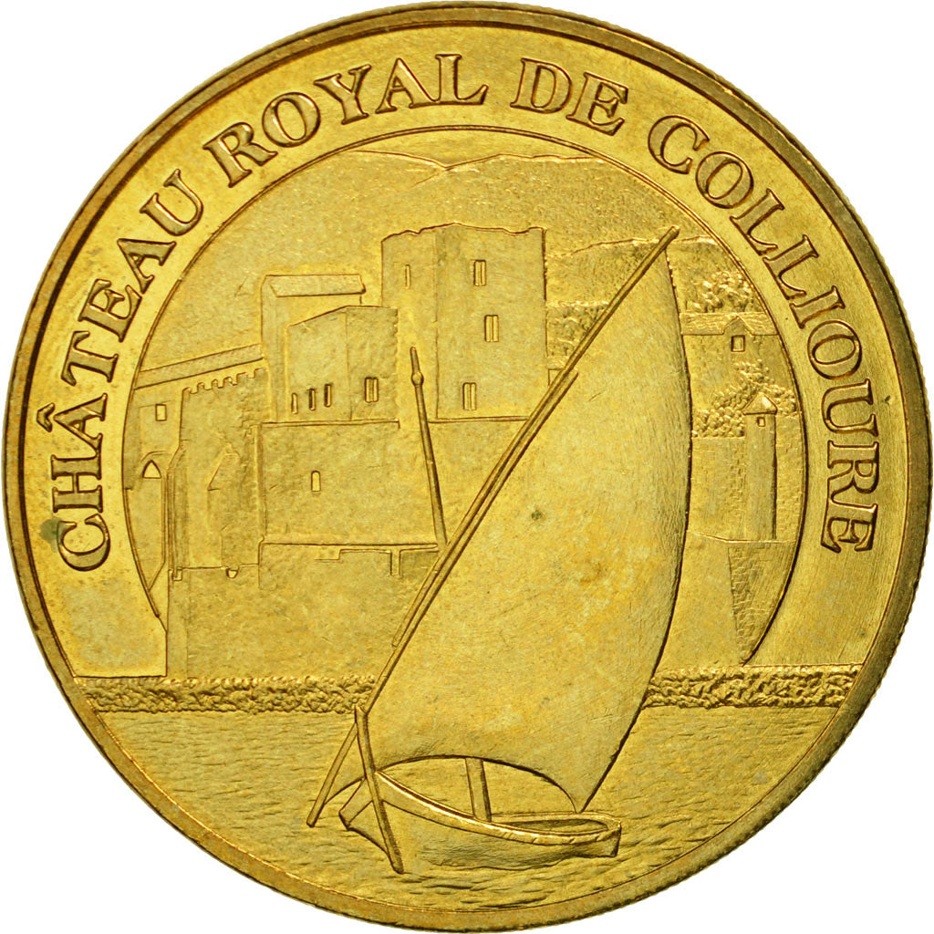 Francia, Token, Touristic token, 66/ Château royal de Collioure, 2013, MDP, BB