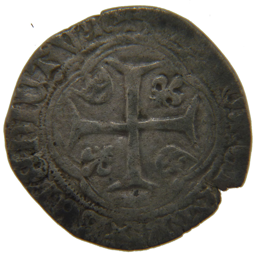 FRANCE, Blanc à la couronne, Chalons Sur Marne, VF(20-25), Silver, Duplessy #550