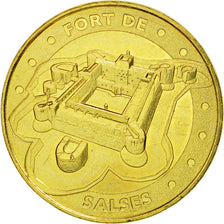 France, Token, Touristic token, Salses-le-Château - vue aérienne n°3, 2016