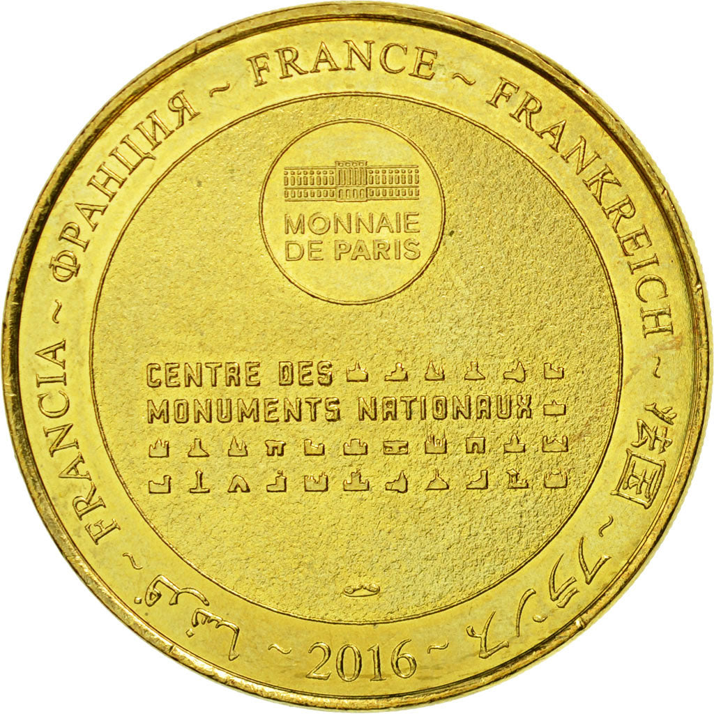 France, Token, Touristic token, Salses-le-Château - vue aérienne n°3, 2016