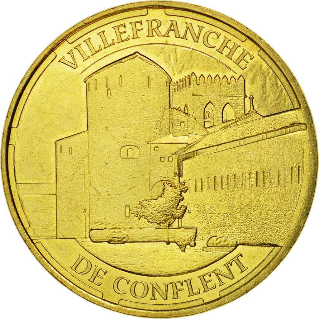 France, Token, Touristic token, 66/ Villefranche-de-Conflent, 2014, MDP