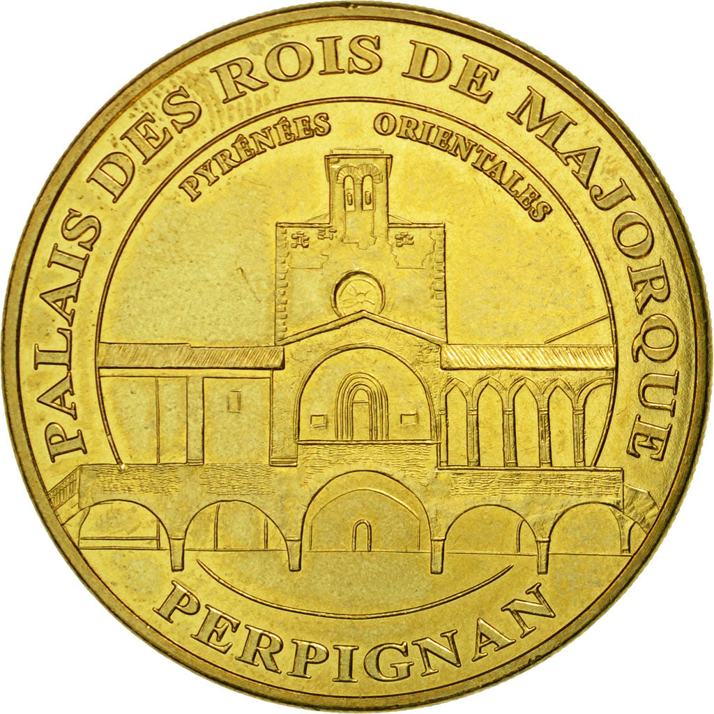 France, Token, Touristic token, 66/ Palais des Rois de Majorque - Perpignan
