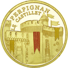 France, Token, Touristic token, 66/ Perpignan - Le Castillet, Souvenirs et
