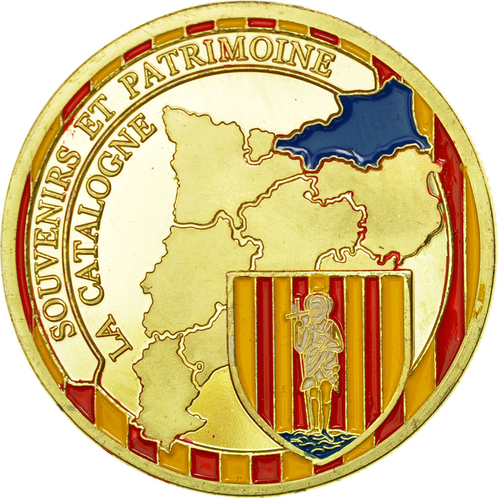 France, Token, Touristic token, 66/ Perpignan - Le Castillet, Souvenirs et