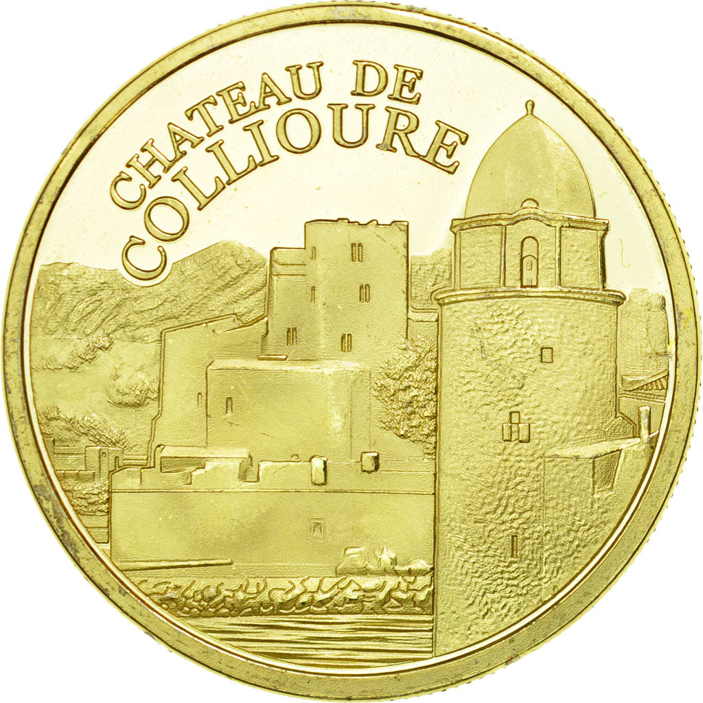 France, Token, Touristic token, 66/ Collioure - Le Château, Souvenirs et