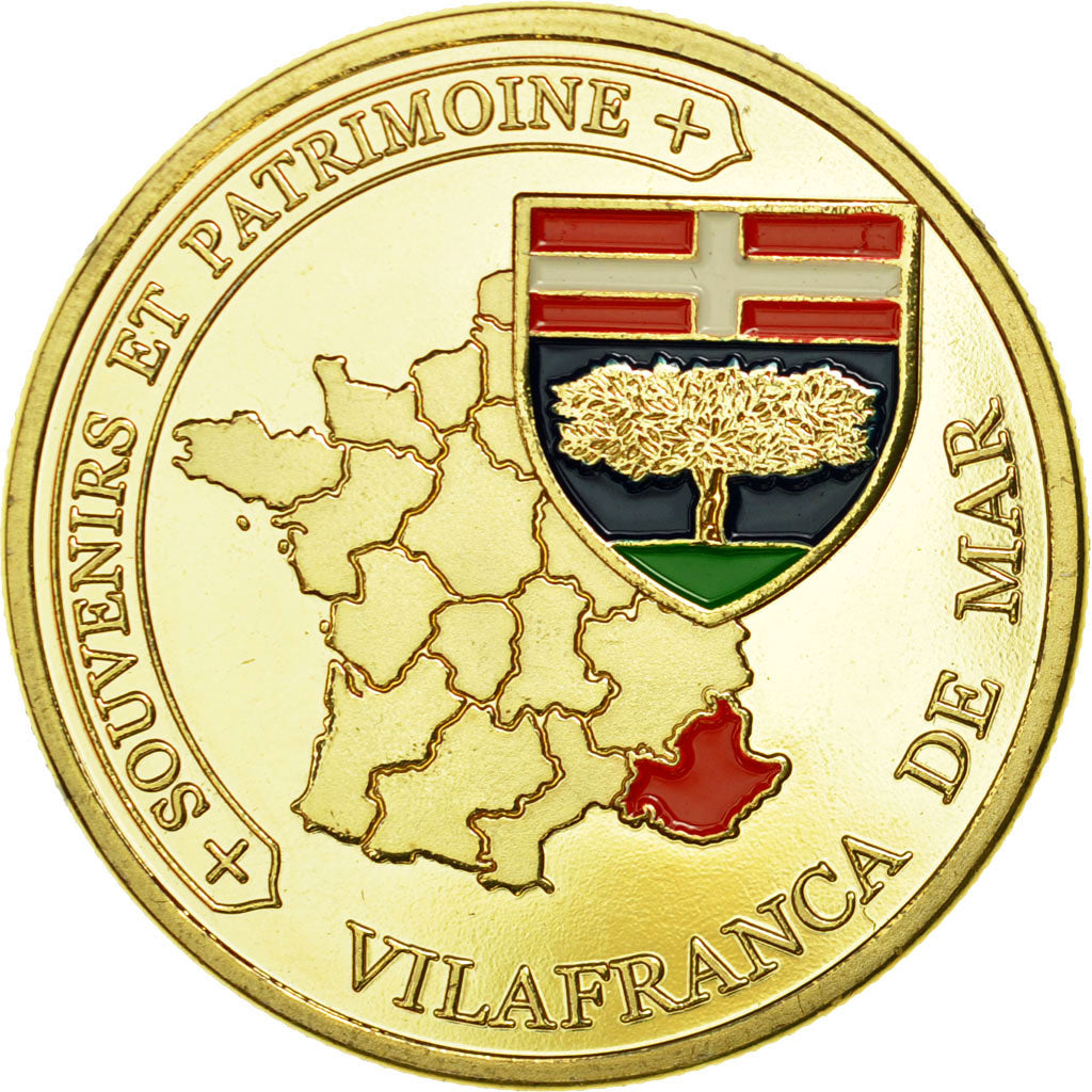 France, Token, Touristic token, 06/ Villefranche-sur-Mer, Souvenirs et