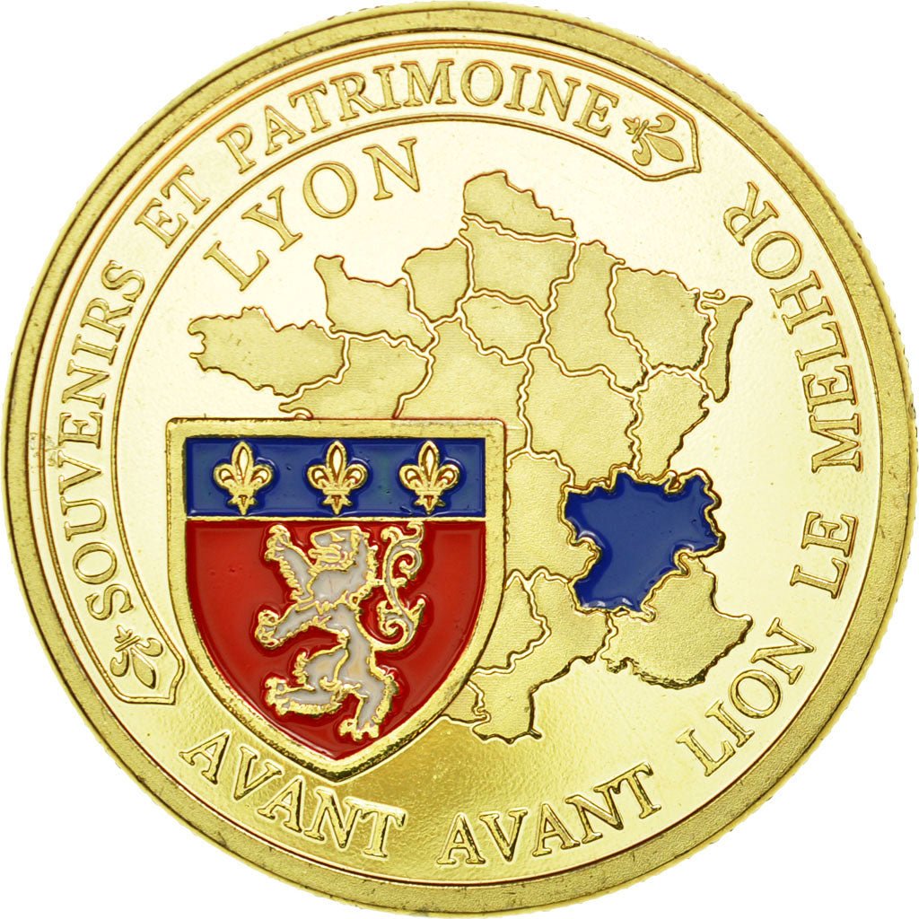 France, Token, Touristic token, 69/ Lyon - Notre Dame de Fourvière, Souvenirs