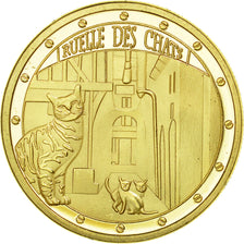 France, Jeton, Jeton Touristique, 10/ Troyes - Ruelle des chats, Souvenirs et