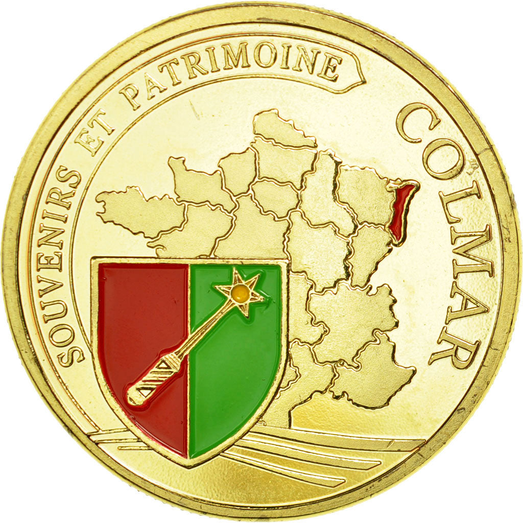 France, Token, Touristic token, 68/ Colmar - La maison des têtes, Souvenirs et