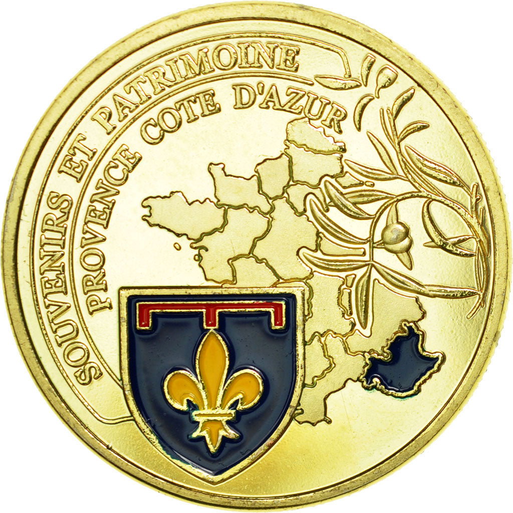 France, Token, Touristic token, Provence- Alpes-Côte d'Azur - Provence