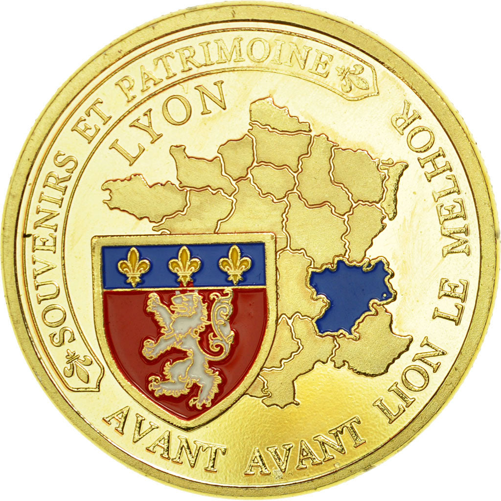 France, Token, Touristic token, 69/ Lyon - Les traboules, Souvenirs et
