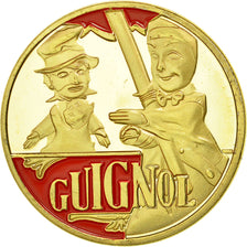 France, Jeton, Jeton Touristique, 69/ Lyon - Guignol, Souvenirs et Patrimoine