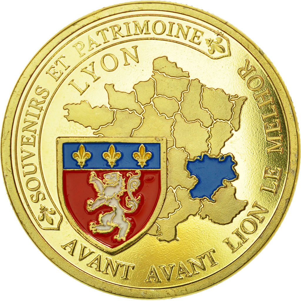 France, Jeton, Jeton Touristique, 69/ Lyon - Guignol, Souvenirs et Patrimoine