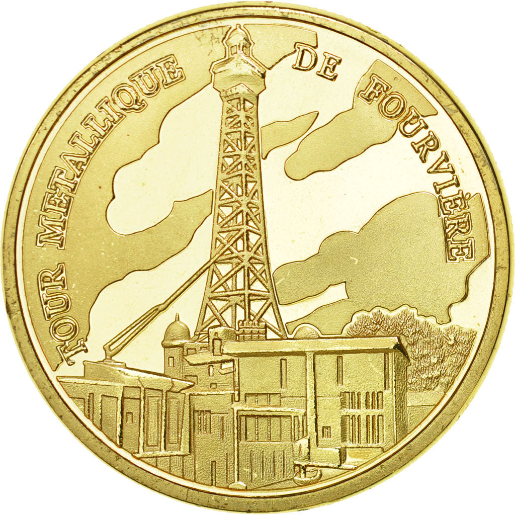 France, Token, Touristic token, 69/ Lyon - Tour metallique de Fourvière