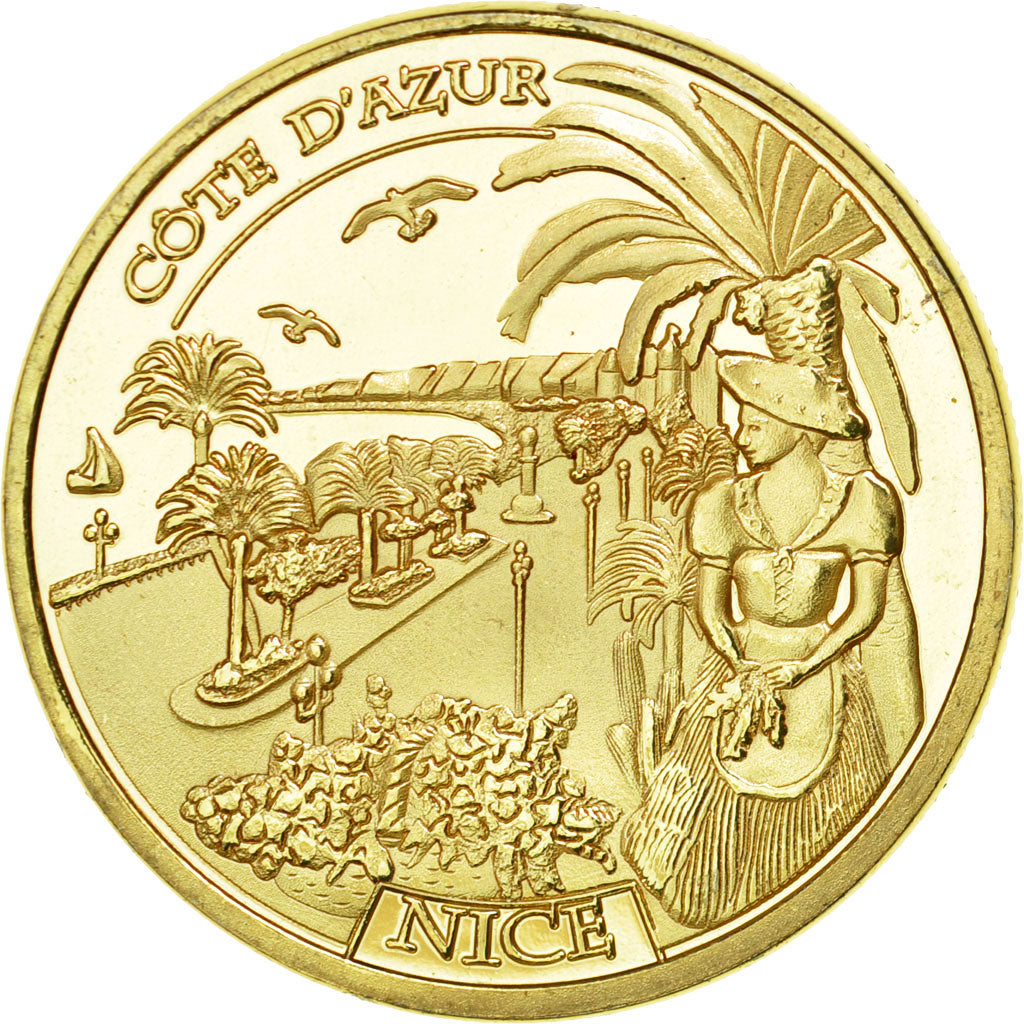 France, Token, Touristic token, 06/ Nice - Côte d'Azur, Souvenirs et