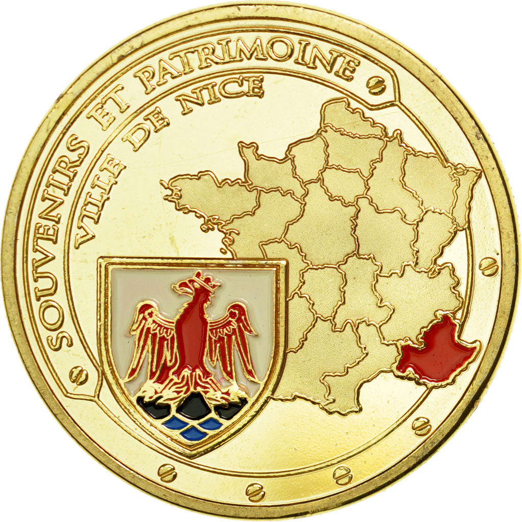 France, Token, Touristic token, 06/ Nice - Côte d'Azur, Souvenirs et