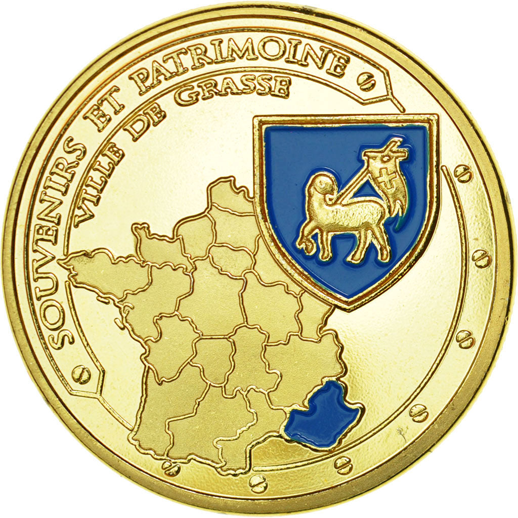 France, Token, Touristic token, 06/ Grasse, Souvenirs et Patrimoine, EF(40-45)