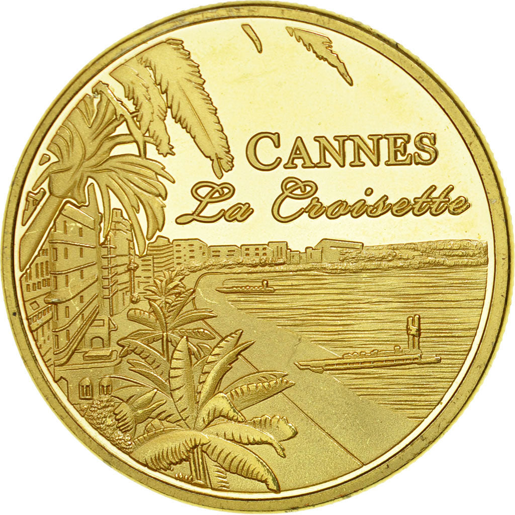 France, Jeton, Jeton Touristique, 06/ Cannes - La Croisette, Souvenirs et
