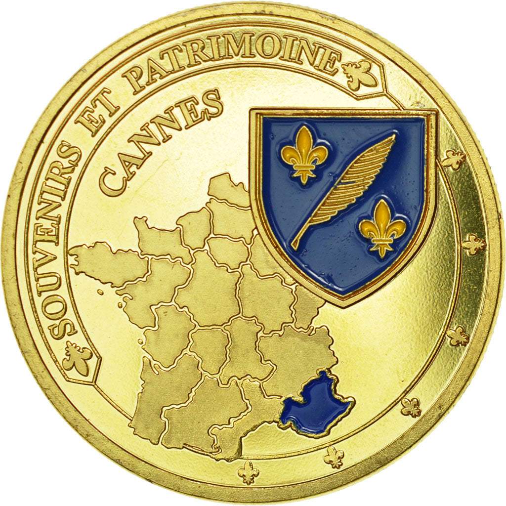 France, Jeton, Jeton Touristique, 06/ Cannes - La Croisette, Souvenirs et