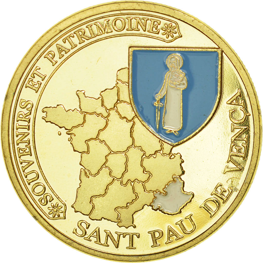 France, Token, Touristic token, 06/ Saint-Paul-de-Vence, Souvenirs et