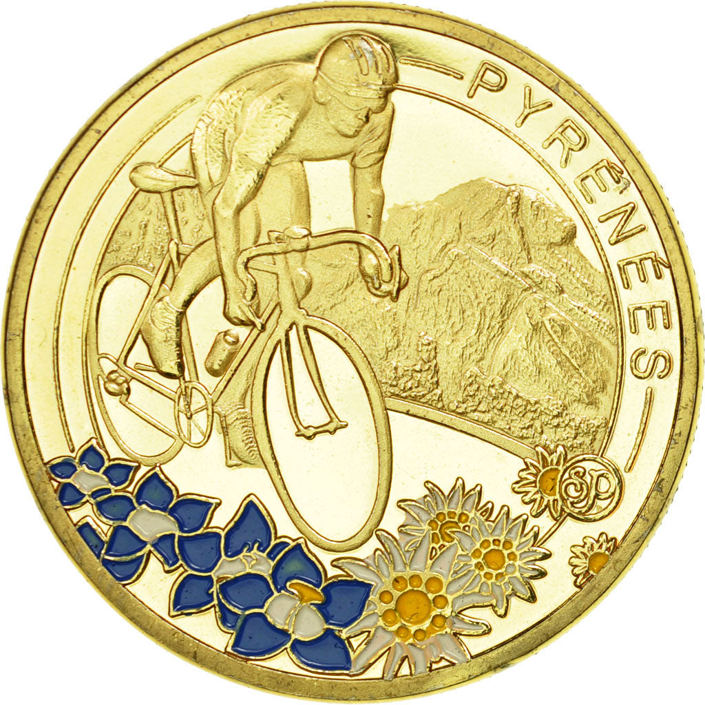 France, Token, Touristic token, 64/ Pyrénées - Le Col d'Aubisque, Souvenirs et