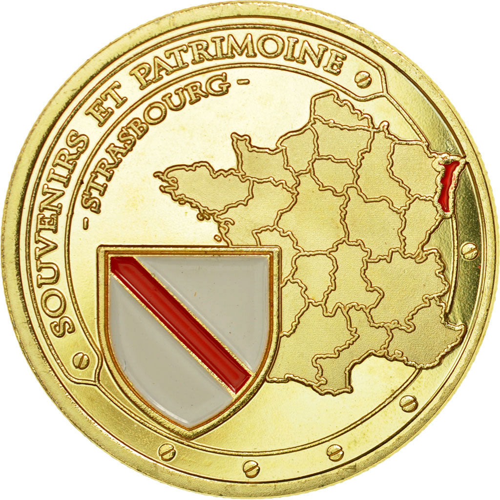 France, Token, Touristic token, 67/ Strasbourg -Vitrail et Cathédrale