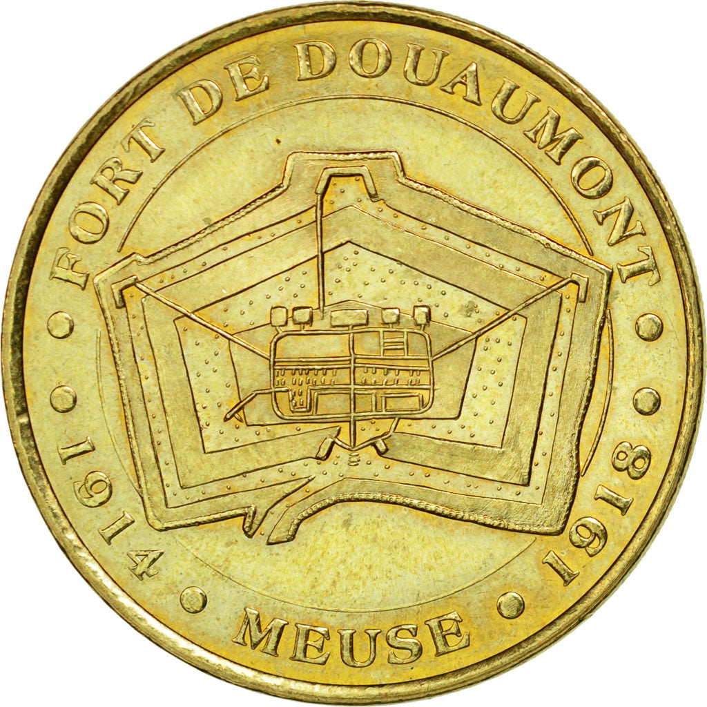 Francia, Token, Touristic token, Douaumont - Fort, 2007, MDP, BB