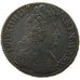 FRANCE, 1/2 Ecu, 1710, Aix, AU(50-53), Silver, Gadoury #199, 15.10