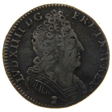 Louis XIV, 1/10 Écu aux 3 Couronnes