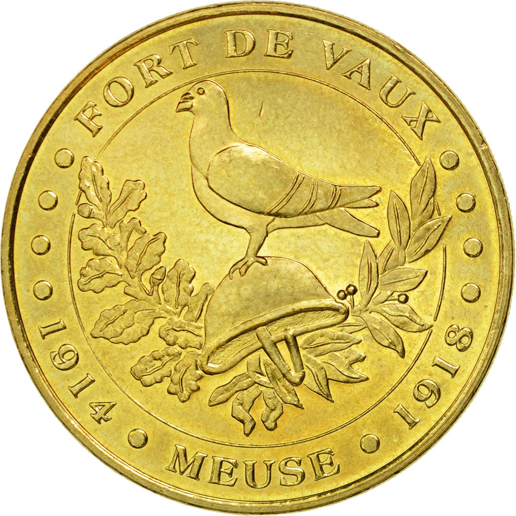 France, Token, Touristic token, Vaux-devant Damloup - Fort de Vaux, 2012, MDP