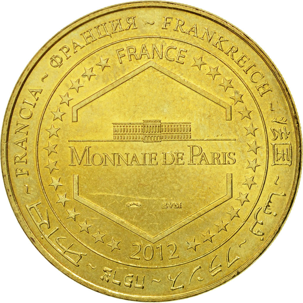 France, Token, Touristic token, Vaux-devant Damloup - Fort de Vaux, 2012, MDP