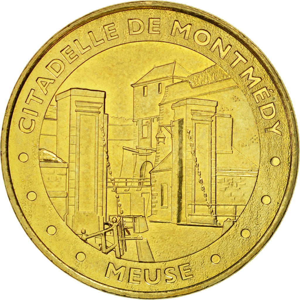 Francia, Token, Touristic token, 55/ Citadelle de Montmédy, 2012, MDP, BB