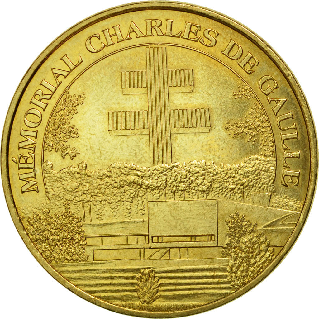 Francia, Token, Touristic token, Colombey Les Deux Eglises -  Mémorial n°1 -