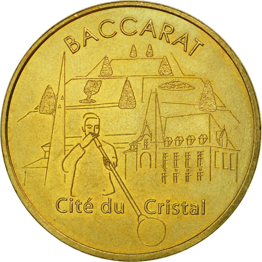 France, Token, Touristic token, 54/ Baccarat - Cité du Cristal, 2011, MDP
