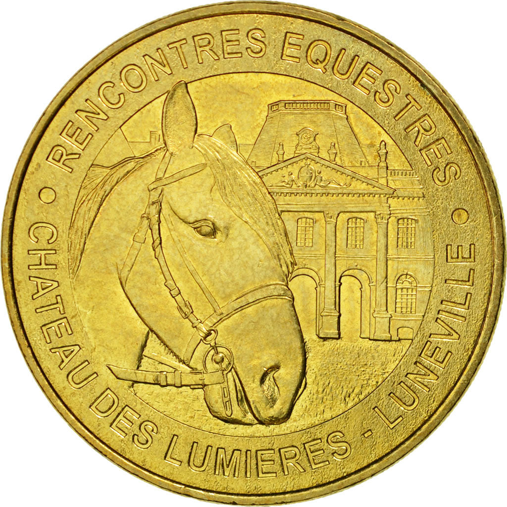Francia, Token, Touristic token, 54/ Rencontres Equestres - Lunéville, 2012