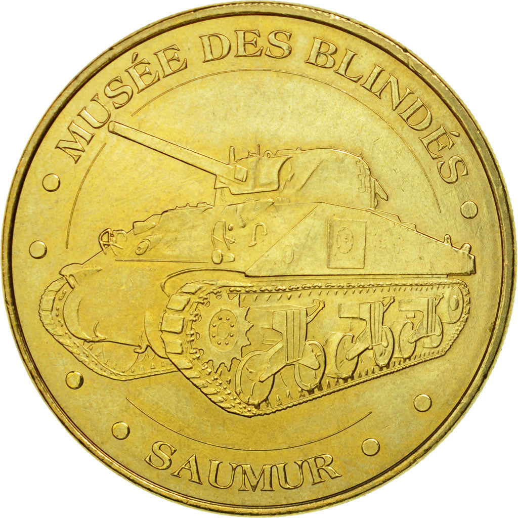 France, Token, Touristic token, Saumur - Musée des blindés n°2, 2010, MDP
