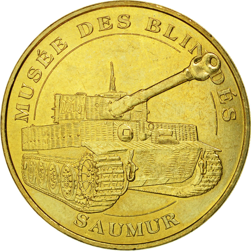 France, Token, Touristic token, Saumur - Musée des blindés n°3, 2012, MDP