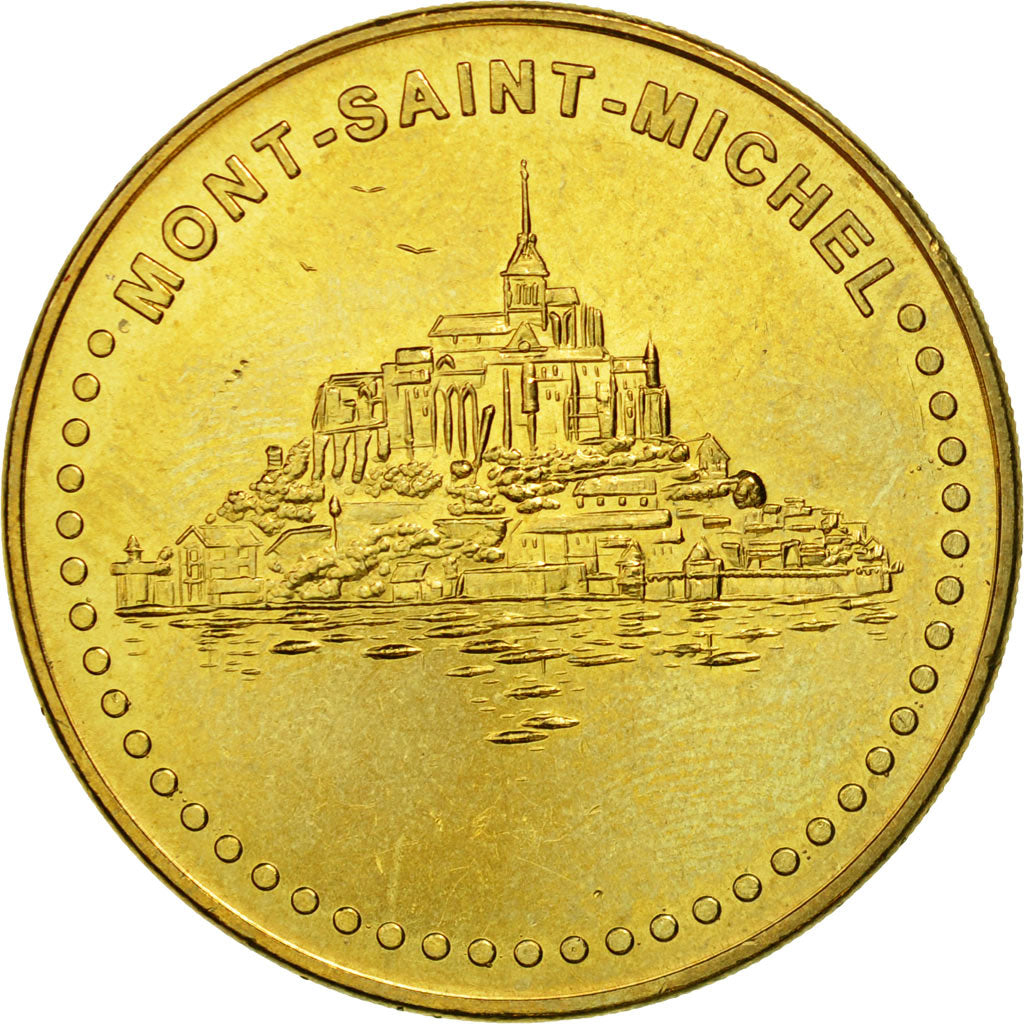 Francia, Token, Touristic token, le Mont-Saint-Michel - Vue générale n°3