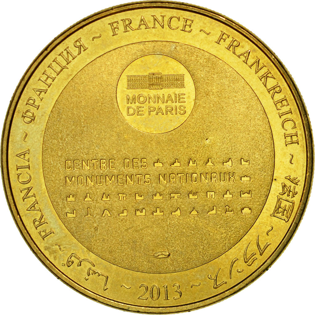 Francia, Token, Touristic token, le Mont-Saint-Michel - Vue générale n°3