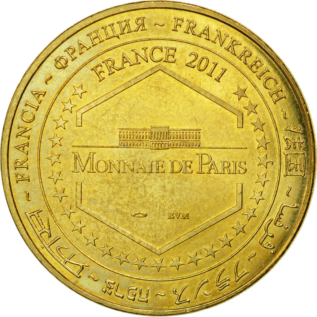 France, Token, Touristic token, 50/ Musée Airborne - Saint-Mère-Eglise, 2011