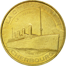 France, Token, Touristic token, Cherbourg - Cité de la Mer n°7 - Le Titanic