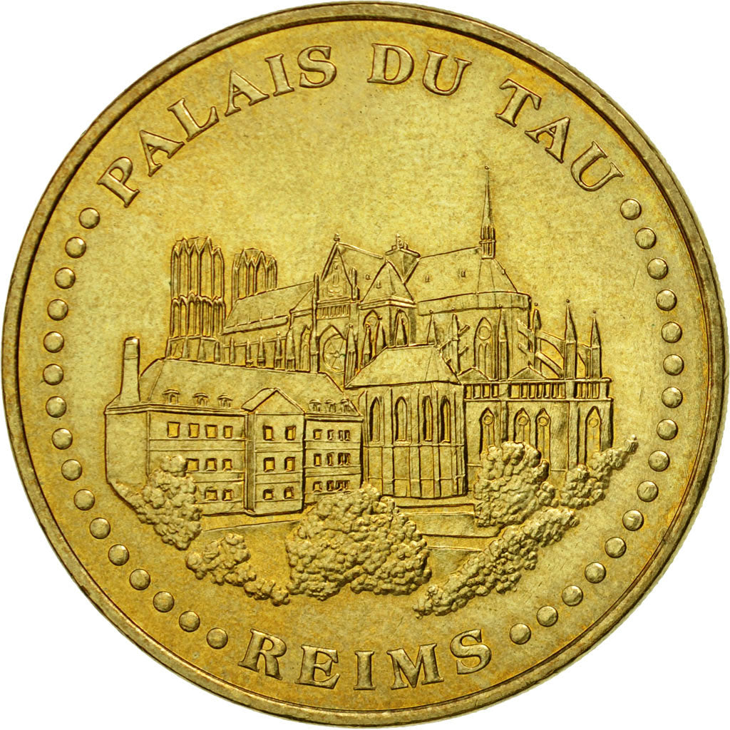France, Jeton, Jeton Touristique, Reims - Palais du Tau n°2, 2010, MDP, TTB