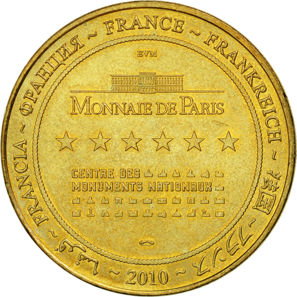 France, Jeton, Jeton Touristique, Reims - Palais du Tau n°2, 2010, MDP, TTB